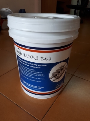 น้ำมันปั๊มลมสกรู kobe lube s46 20 ลิตร