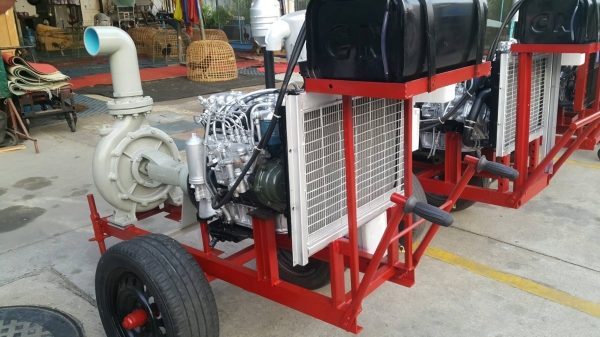 ครื่องสูบนํ้าประกอบใหม่ยังไม่ได้ใช้งาน