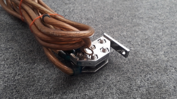 สายกราวน์วายญี่ปุ่นสีส้ม สายไฟ5จุด