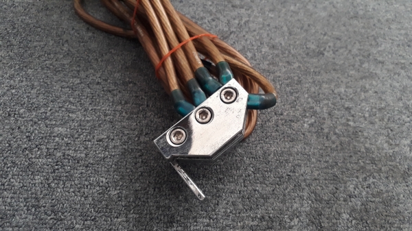 สายกราวน์วายญี่ปุ่นสีส้ม สายไฟ5จุด