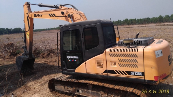 ขายรถแบคโฮ SANY  PC 135 สภาพสวยมาก 4&times;&times;&times; ชม.อินวอย