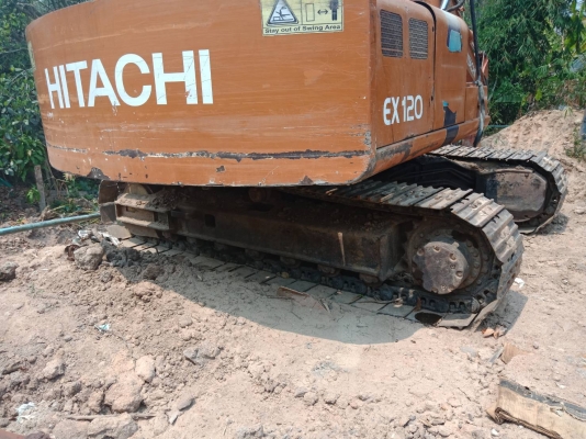 ขายแบคโฮ ex120-1 พร้อมเทเลอร์ ขายแบคโฮ ex120-1 พร้อมเทเลอร์