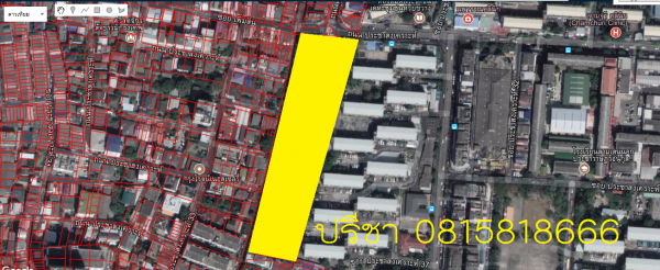 ขายที่ดินใกล้ตลาดสดห้วยขวางแปลงใหญ่2แปลงรวม 9ไร่ ติดถนนประชาสงเคราะห์ ใกล้สถานีรถไฟฟ้าMRT 700 เมตร