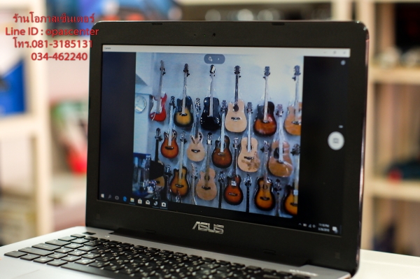 โน๊ตบุ๊ค ASUS K455LA Core i3-4005U 1.7 Ram 4G HDD 1 TB กระเป๋า ที่ชาร์ท