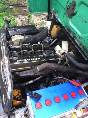 ขายรถยกโฟร์คลิฟท์ยี่ห้อ KOMAT'SU FD25-11  เสาสูง4.50 เมตร