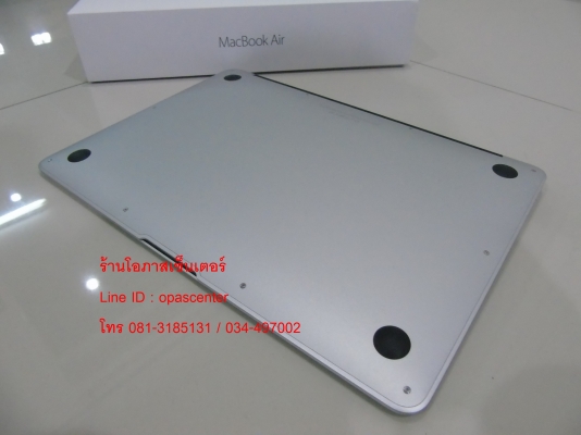 Macbook Air 2017 A1466 1.8 GHz Core i5 Ram 8G สภาพของใหม่ มีกล่อง พร้อม ประกันศูนย์ถึง 27-10-2561 Macbook Air 2017 A1466 1.8 GHz Core i5 Ram 8G สภาพของใหม่ มีกล่อง พร้อม ประกันศูนย์ถึง 27-10-2561