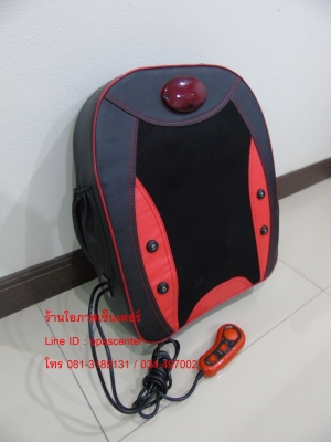 เบาะนวดลูกกลิ้งไฟฟ้า พร้อมแสงอินฟาเรด Massage Cushion AQ-88 มือสอง สภาพใหม่มาก เบาะนวดลูกกลิ้งไฟฟ้า พร้อมแสงอินฟาเรด Massage Cushion AQ-88 มือสอง สภาพใหม่มาก