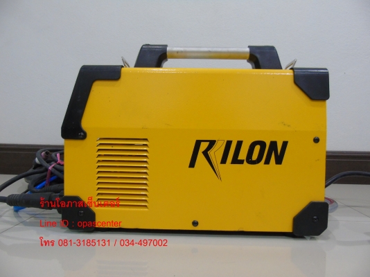 เครื่องเชื่อมอาร์กอน 200 A ยี่ห้อ Rilon รุ่น TIG200S สภาพใหม่ มีสายเชื่อมอาร์กอนและเกย์วัด