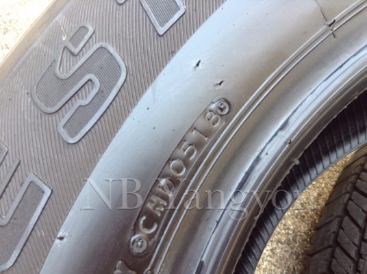 ยาง Bridgestone Dueler 265-65-17 ปี18 ถอดป้ายแดง ยาง Bridgestone Dueler 265-65-17 ปี18 ถอดป้ายแดง