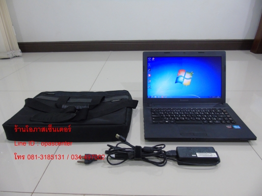 โน๊ตบุ๊ค Lenovo G400 Core i3-3110M 2.4 Ram 4G HDD 500 GB มีการ์ดจอแยก