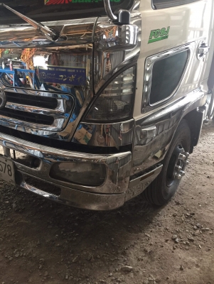 อะไหล่เเต่งของเเต่งชุดเเต่งรถบรรทุกฮีโน่เม้กก้า Hino mega เซียงกงญี่ปุ่นยุ่นเเท้