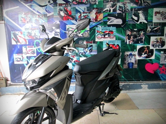 gt125 2016 สีนํ้าตาล ตัวล้อแมกซ์ เครื่องดี เงียบ