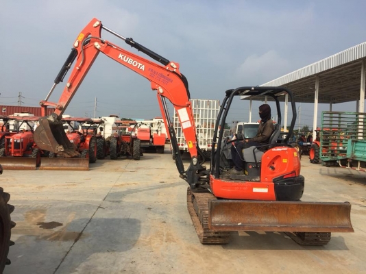 ผ่อนได้จ้า U55 รถขุดคูโบต้ามือ2