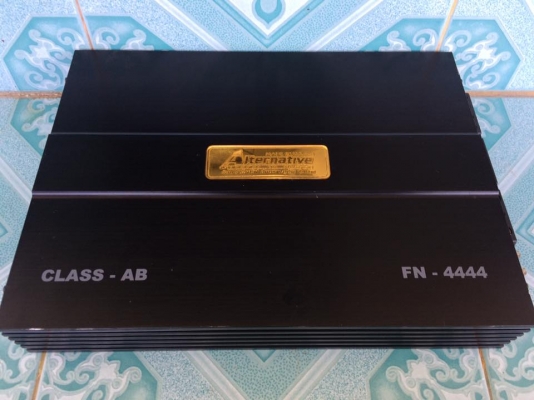 แอมป์คลาสเอบี4ch Alternative(FINAL)มือสองสภาพดี ฝาครบ ใช้งานปกติ เสียงดีมากๆ ขับกลางแหลม4-6ดอกได้ ขาย 1950 บาท สนใจ0892425454 อยู่สระบุรี