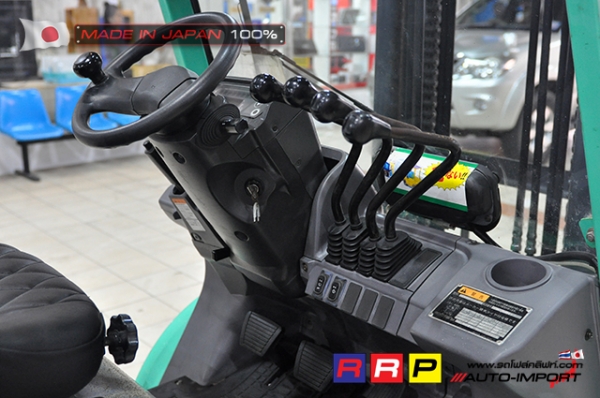 ขายรถโฟล์คลิฟท์มือสอง MITSUBISHI รุ่น FD35AT-F14E-80224 นำเข้าจากประเทศญี่ปุ่น 100\% ไม่เคยใช้งานในไทย