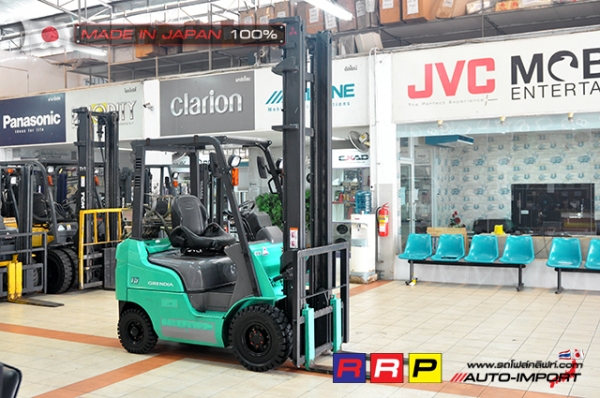 ขายรถโฟล์คลิฟท์มือสอง MITSUBISHI รุ่น FG15T-F25C-51645 นำเข้าจากประเทศญี่ปุ่น 100\% ไม่เคยใช้งานในไทย ขายรถโฟล์คลิฟท์มือสอง MITSUBISHI รุ่น FG15T-F25C-51645 นำเข้าจากประเทศญี่ปุ่น 100\% ไม่เคยใช้งานในไทย