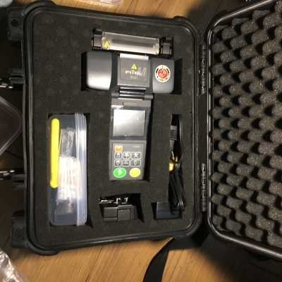 เครื่องเชื่อมต่อสาย fiberoptic Fusion Splicer มือสองใช้รับงานเน็ตประชารัฐ