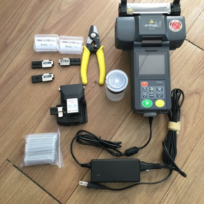 เครื่องเชื่อมต่อสาย fiberoptic Fusion Splicer มือสองใช้รับงานเน็ตประชารัฐ