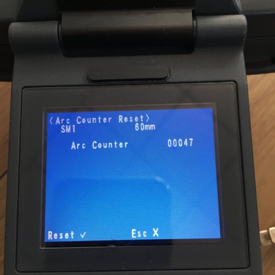 เครื่องเชื่อมต่อสาย fiberoptic Fusion Splicer มือสองใช้รับงานเน็ตประชารัฐ