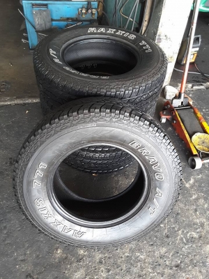 Maxxis AT771 ขนาด 245-70-16 สิ้นปี15 สภาพใหม่ 1ชุด