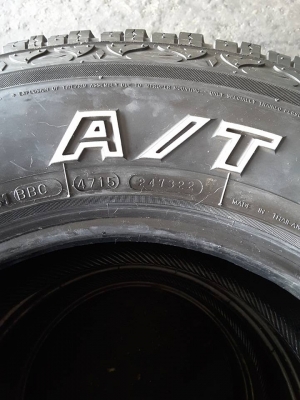 Maxxis AT771 ขนาด 245-70-16 สิ้นปี15 สภาพใหม่ 1ชุด Maxxis AT771 ขนาด 245-70-16 สิ้นปี15 สภาพใหม่ 1ชุด