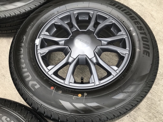 ล้อแม็กใหม่ป้ายแดงพร้อมยางป้ายแดง ISUZU X-Series 2018 ใหม่ล่าสุุด