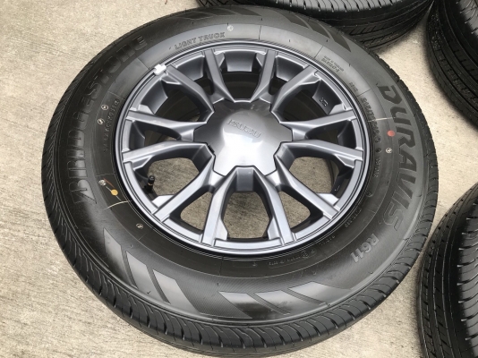 ล้อแม็กใหม่ป้ายแดงพร้อมยางป้ายแดง ISUZU X-Series 2018 ใหม่ล่าสุุด