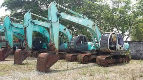 ขายรถแบคโฮ KOBELCO 5 คัน CAT320 =2คัน เอกสารทะเบียน ขายรถแบคโฮ KOBELCO 5 คัน CAT320 =2คัน เอกสารทะเบียน