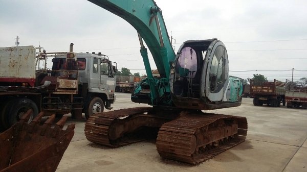 ขายรถแบคโฮ KOBELCO 5 คัน CAT320 =2คัน เอกสารทะเบียน