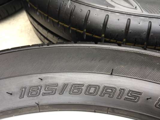 ล้อแม็ก TOYOTA New VIOS 2017 ขอบ 15 พร้อมยางป้ายแดง 185-60-15 แม็กสวย มีตุ่ม เส้นสีชัดๆ