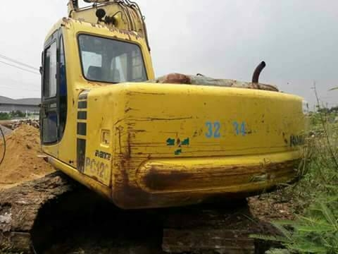 ขายรถแบคโฮ KOMATSU PC120-6 เอสแน่นโซ่หนาไฟฟ้าเต็มเ