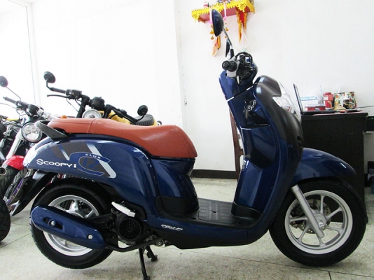(โอนฟรี) ขาย Honda Scoopy I ปี 2017 ตัวใหม่ล่าสุด ตัว TOP ล้อแม็ก ไมล์แท้ 4406 กม รถหัวฉีดประหยัดน้ำ