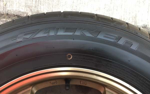 ล้อแม็ก TE37 ขอบ 18 พร้อมยาง 265-60-18 ปี15