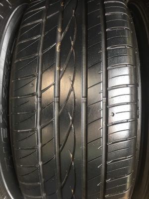 ล้อแม็ก TE37 ขอบ 18 พร้อมยาง 265-60-18 ปี15