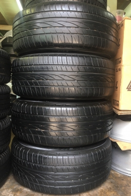 ล้อแม็ก TE37 ขอบ 18 พร้อมยาง 265-60-18 ปี15