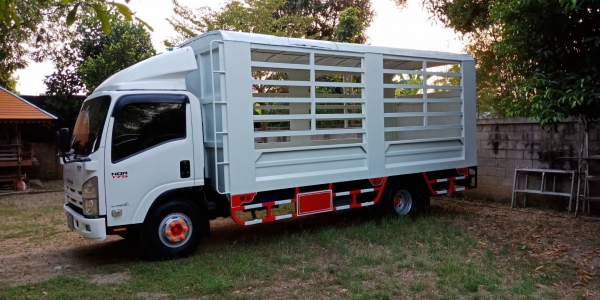 ขายรถ 6 ล้อ ISUZU  NQR 175 แรง ปี56 ยาว 5.50 เมตร พร้อม ลิฟท้าย สวยๆ พร้อมใช้