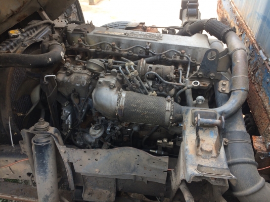 รถบรรทุกตู้ส่งน้ำแข็ง 6 ล้อ ISUZU NKR เครื่อง 4HG1 เทอร์โบ 130 แรง