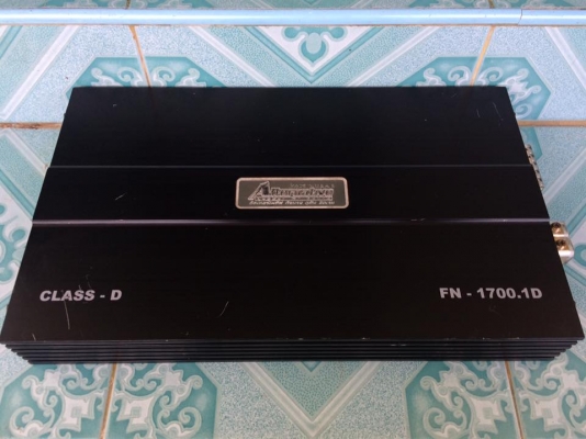 แอมป์คลาสดี Alternative1700.1Dมือสองสภาพสวยเดิม งานดี ใช้งานปกติเบสดีมากแน่นๆดุดัน ขับซับ10&quot;-12&quot;หล่อสบาย ขาย 3650 บาท สนใจ0892425454 อยู่สระบุรี
