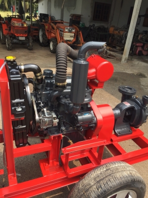 ขายเครื่องสูบน้ำแรงดันสูงเพื่อการเกษตร ขนาด3&rdquo;X3&rdquo; พร้อมเครื่อง อิเซกิ ISEKI 3สูบ เก่าญี่ปุ่นพร้อมใช้งาน