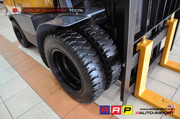 ขายรถโฟล์คลิฟท์มือสอง TCM รุ่น FHD25Z5-34E13858 นำเข้าจากประเทศญี่ปุ่น 100\% ไม่เคยใช้งานในไทย