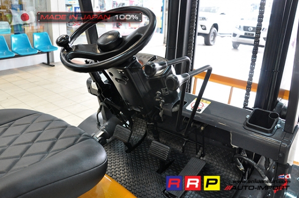 ขายรถโฟล์คลิฟท์มือสอง TCM รุ่น FHD25Z5-34E13858 นำเข้าจากประเทศญี่ปุ่น 100\% ไม่เคยใช้งานในไทย