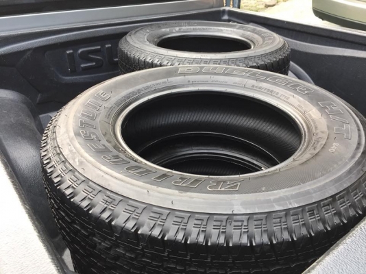 ยาง Bridgestone 245 70 16 ปลายปี17 มีให้เลือก5ชุด ดอกเต็ม เนื้อนิ่มๆ ใช้ยาว ราคาไม่แพง
