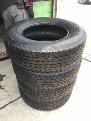ยาง Bridgestone 245 70 16 ปลายปี17 มีให้เลือก5ชุด ดอกเต็ม เนื้อนิ่มๆ ใช้ยาว ราคาไม่แพง