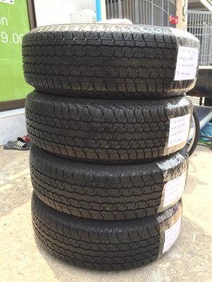 ยาง Bridgestone 245 70 16 ปลายปี17 มีให้เลือก5ชุด ดอกเต็ม เนื้อนิ่มๆ ใช้ยาว ราคาไม่แพง