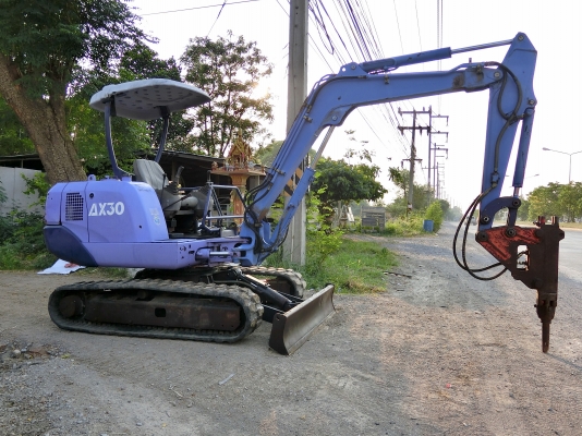 AIRMAN AX-30 ขนาดPC-30 <มีVDOให้ชม>รถเก่านอกมีเอกสารใบอินวอย☎️ติดต่อ 085-5632278 <ราคาต่อรองได้>