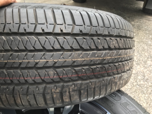 ล้อเชฟขอบ 18 พร้อมยางป้ายแดงปี17