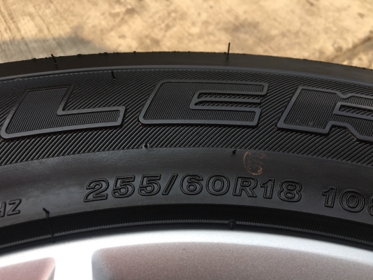 ล้อแม็กป้ายแดง NEW ISUZU Blue Power ขอบ 18 รุ่นใหม่ล่าสุด พร้อมยางป้ายแดง 255-60-18