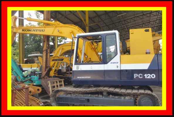 Komatsu PC120-5 รถเก่าญี่ปุ่น เช็คนอก สภาพสวย เครื่องปั๊มดี สนใจติดต่อ0813553478(คุณโย)