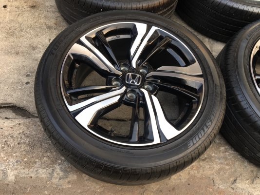 แม็ก Honda Civic FC 1.5 Turbo RS ขอบ 17 พร้อมยาง 215-50-17 ปี 16