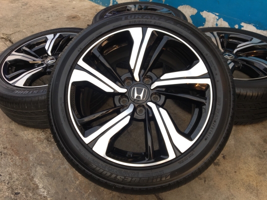 แม็ก Honda Civic FC 1.5 Turbo RS ขอบ 17 พร้อมยาง 215-50-17 ปี 16